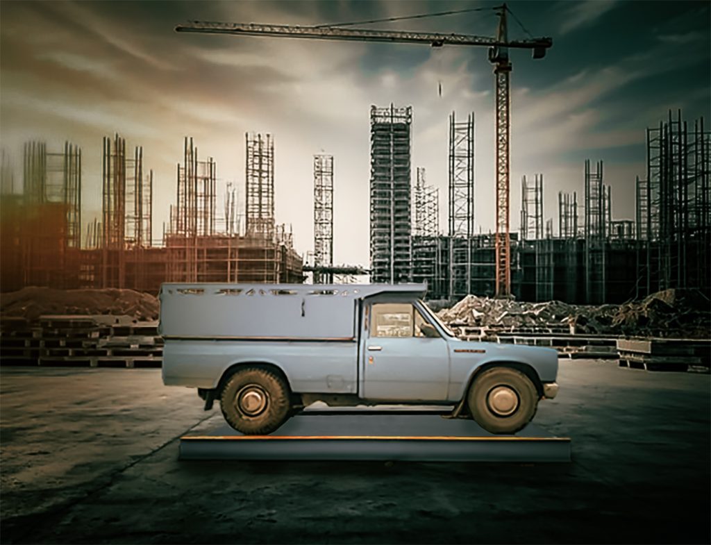 باسکول نیسان کش توزین تک