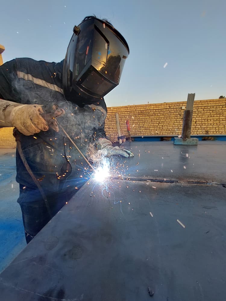 جوشکاری صفحه باسکول نیسان کش